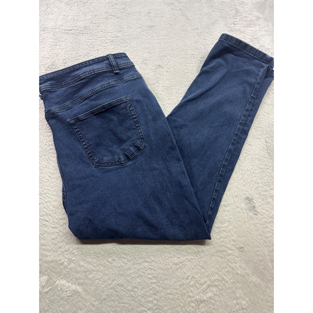 The Perfect Jean NYC Skinny Fit Dark Wash Mens Denim Jeans 44x30 JUXT28SBM30